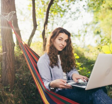 young beautiful woman in nature lying in a hammoc 2026 01 09 07 56 54 utc
